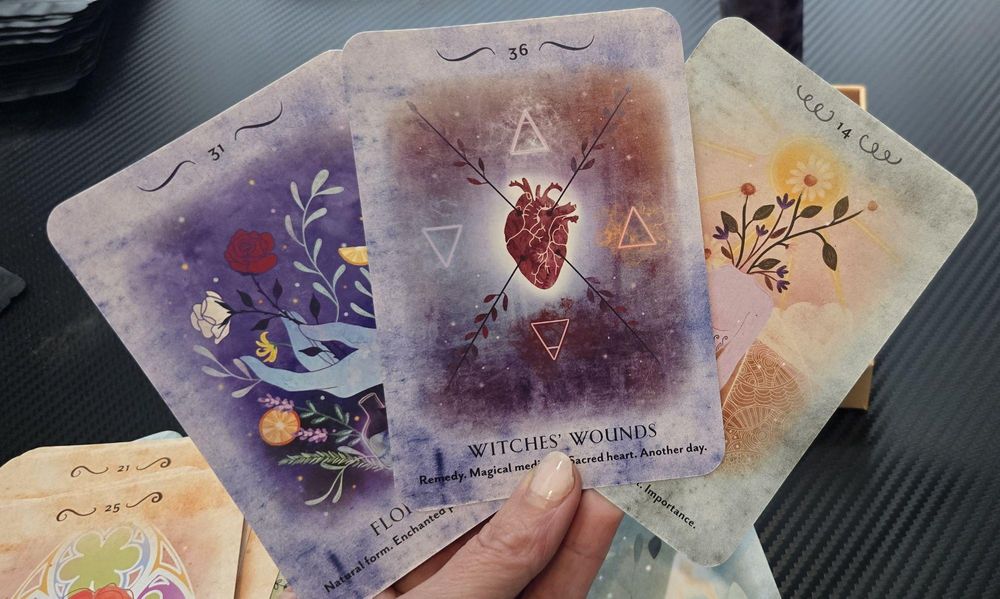 Pure Magic Oracle Deck, Wicca Gift, Divination Tools, Witchy Oracle Deck, Spiritual Gift For Her, Oracle Deck and Guidebook, Mystical